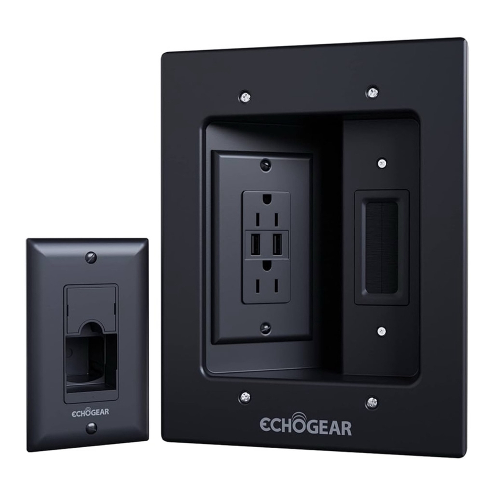 Echogear Pow-Pow Power Box In-Wall Power Kit